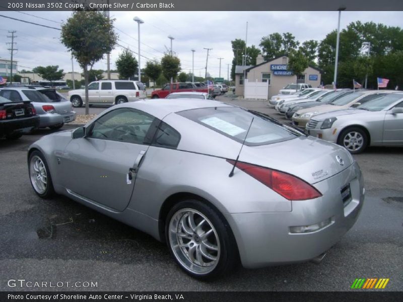Chrome Silver / Carbon Black 2003 Nissan 350Z Coupe