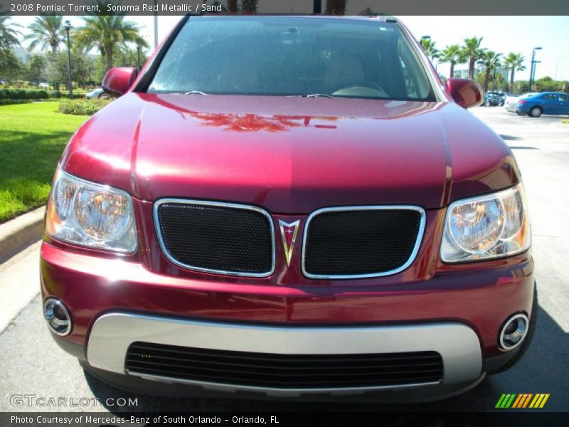 Sonoma Red Metallic / Sand 2008 Pontiac Torrent