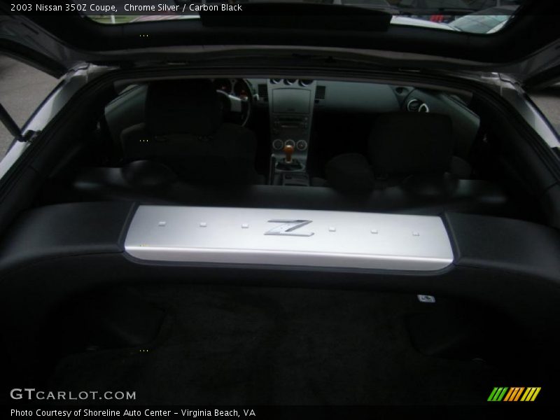 Chrome Silver / Carbon Black 2003 Nissan 350Z Coupe