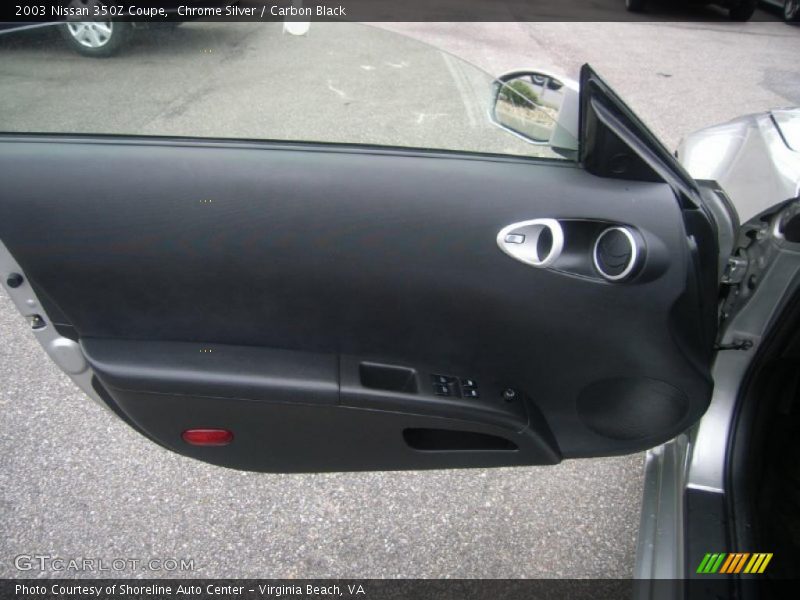 Chrome Silver / Carbon Black 2003 Nissan 350Z Coupe
