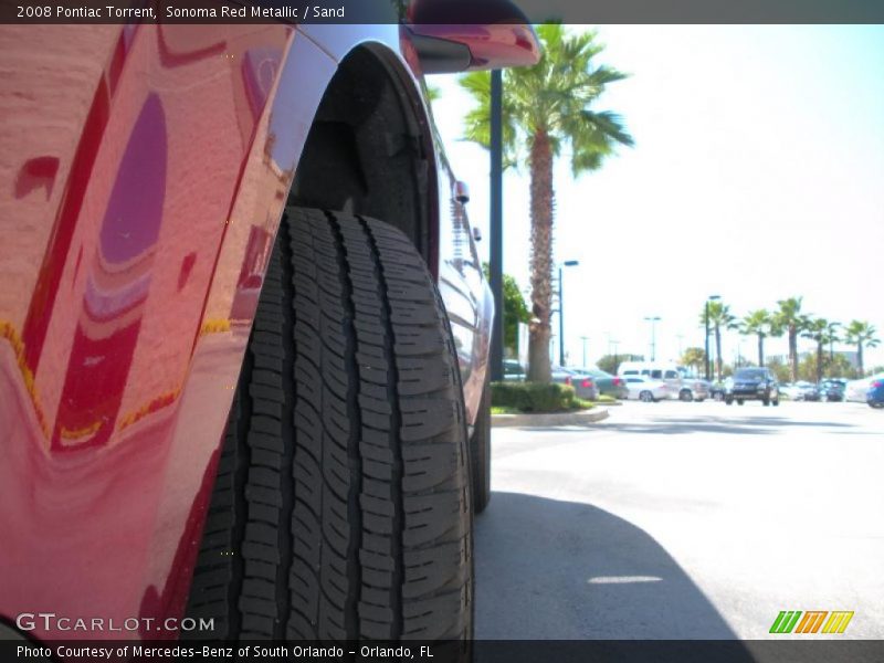 Sonoma Red Metallic / Sand 2008 Pontiac Torrent