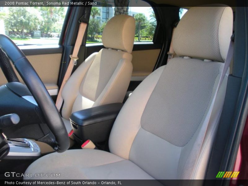 Sonoma Red Metallic / Sand 2008 Pontiac Torrent