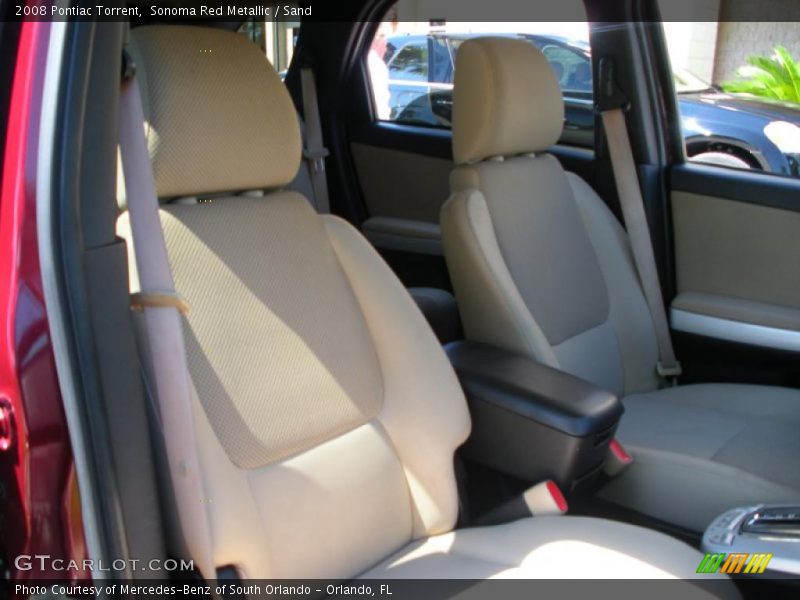 Sonoma Red Metallic / Sand 2008 Pontiac Torrent