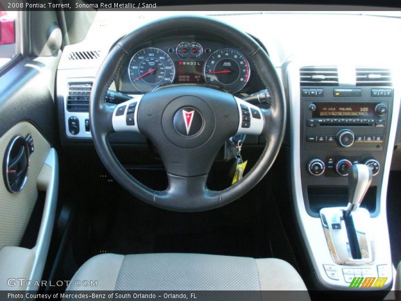 Sonoma Red Metallic / Sand 2008 Pontiac Torrent