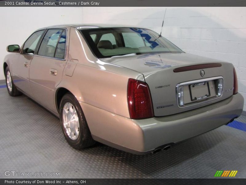 Cashmere / Dark Gray 2001 Cadillac DeVille Sedan