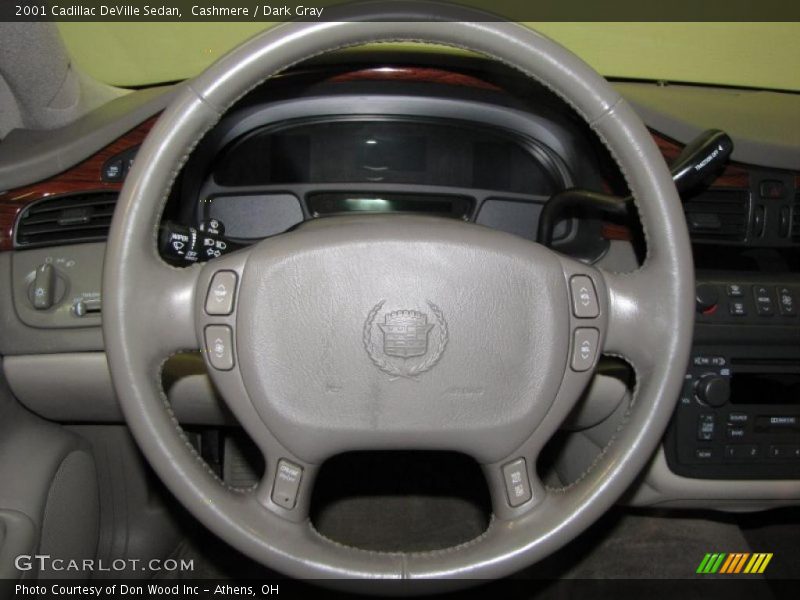 Cashmere / Dark Gray 2001 Cadillac DeVille Sedan