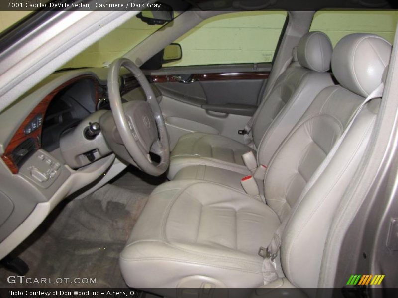 Cashmere / Dark Gray 2001 Cadillac DeVille Sedan