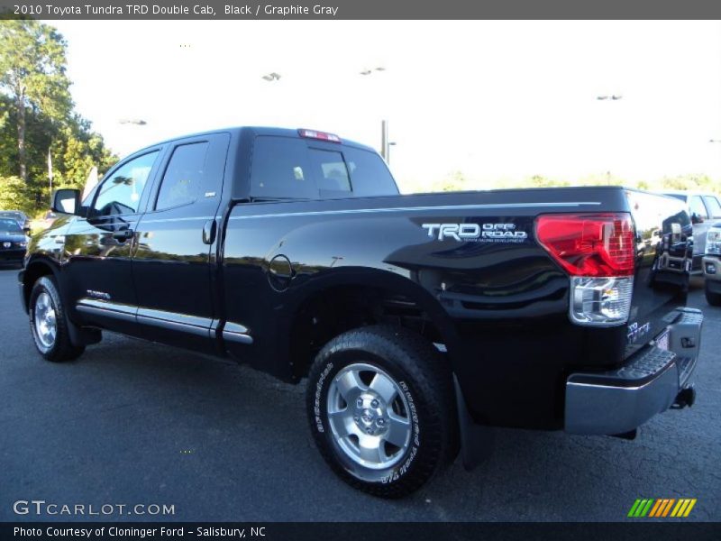 Black / Graphite Gray 2010 Toyota Tundra TRD Double Cab