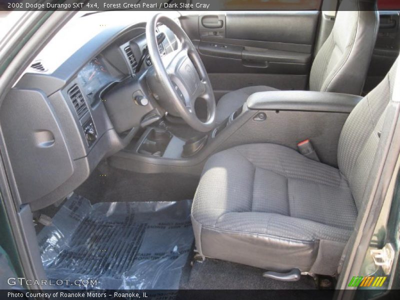 Forest Green Pearl / Dark Slate Gray 2002 Dodge Durango SXT 4x4