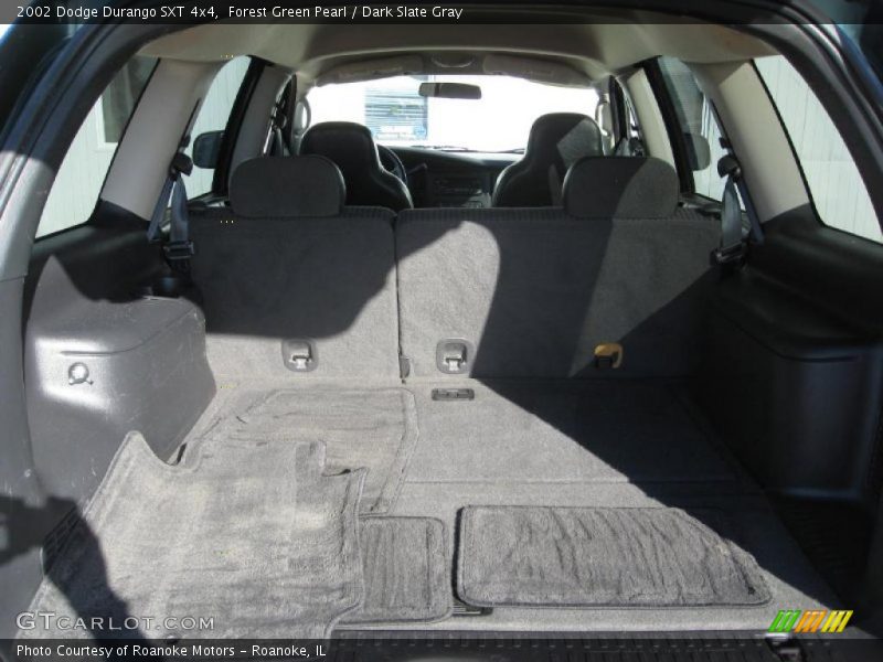 Forest Green Pearl / Dark Slate Gray 2002 Dodge Durango SXT 4x4