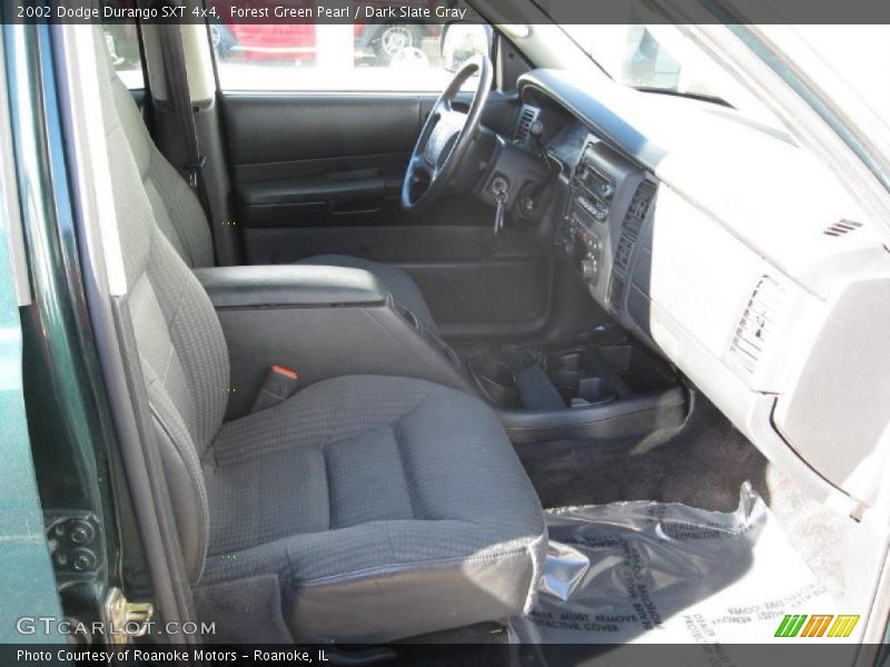 Forest Green Pearl / Dark Slate Gray 2002 Dodge Durango SXT 4x4