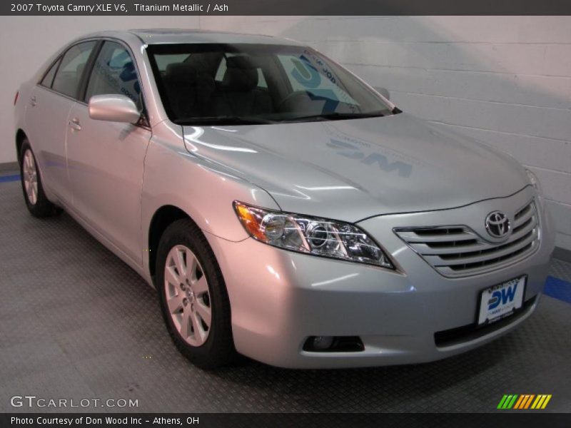 Titanium Metallic / Ash 2007 Toyota Camry XLE V6