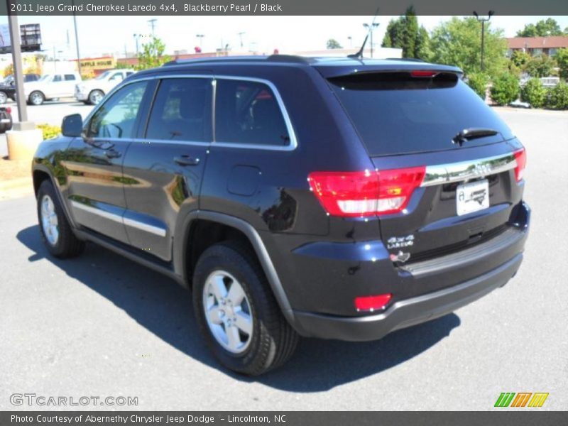 Blackberry Pearl / Black 2011 Jeep Grand Cherokee Laredo 4x4