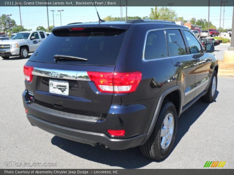 Blackberry Pearl / Black 2011 Jeep Grand Cherokee Laredo 4x4