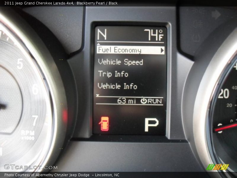 Blackberry Pearl / Black 2011 Jeep Grand Cherokee Laredo 4x4