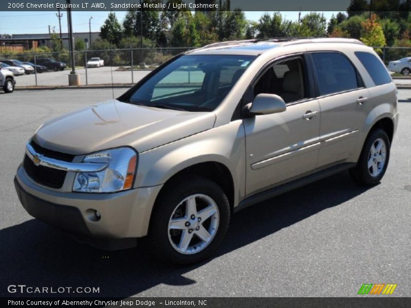 Sandstone Metallic / Light Cashmere 2006 Chevrolet Equinox LT AWD