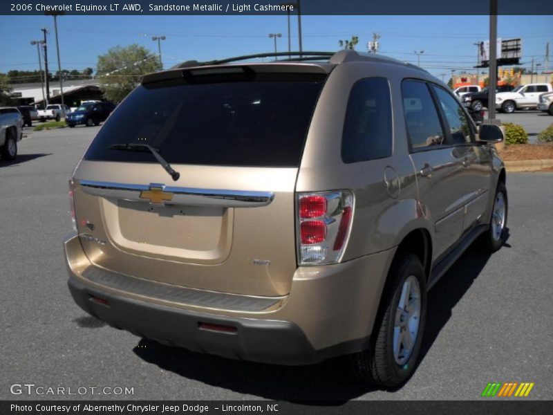 Sandstone Metallic / Light Cashmere 2006 Chevrolet Equinox LT AWD