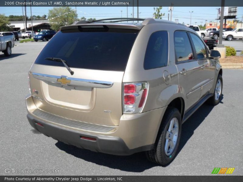 Sandstone Metallic / Light Cashmere 2006 Chevrolet Equinox LT AWD