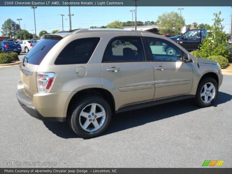 Sandstone Metallic / Light Cashmere 2006 Chevrolet Equinox LT AWD