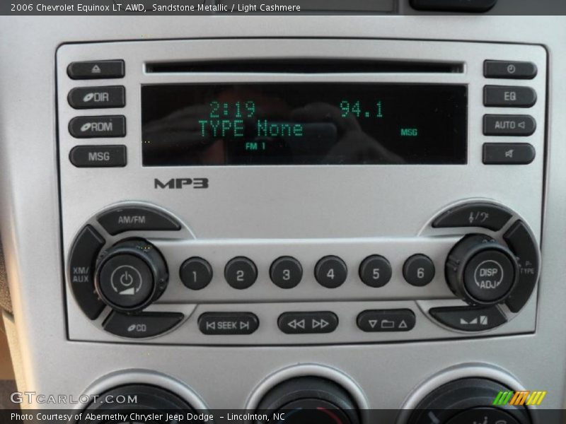 Sandstone Metallic / Light Cashmere 2006 Chevrolet Equinox LT AWD