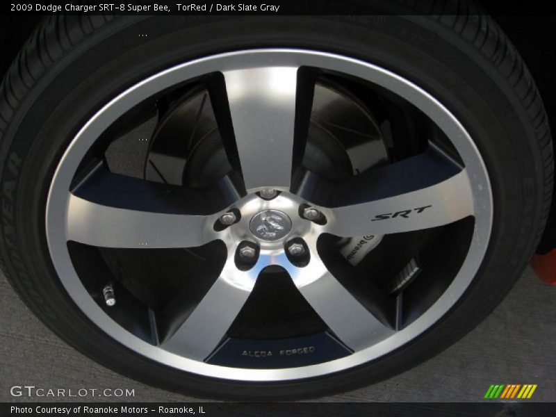 TorRed / Dark Slate Gray 2009 Dodge Charger SRT-8 Super Bee