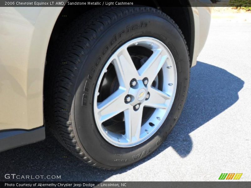 Sandstone Metallic / Light Cashmere 2006 Chevrolet Equinox LT AWD