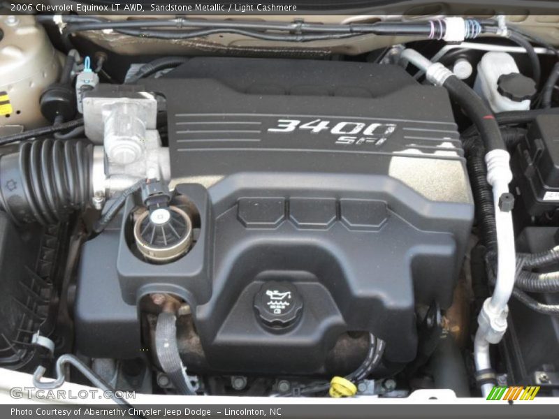 Sandstone Metallic / Light Cashmere 2006 Chevrolet Equinox LT AWD