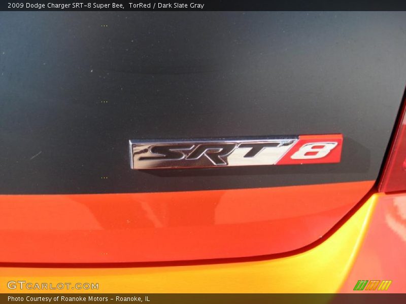 TorRed / Dark Slate Gray 2009 Dodge Charger SRT-8 Super Bee