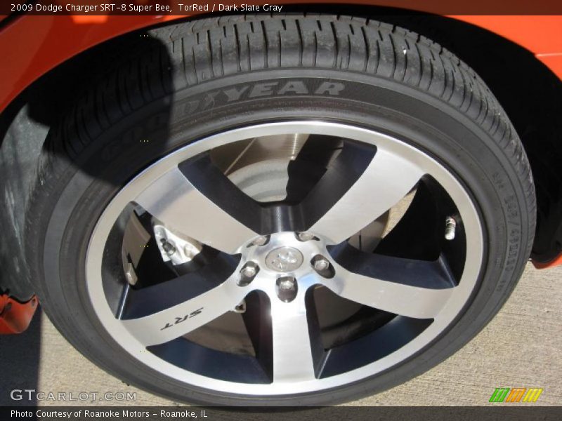 TorRed / Dark Slate Gray 2009 Dodge Charger SRT-8 Super Bee