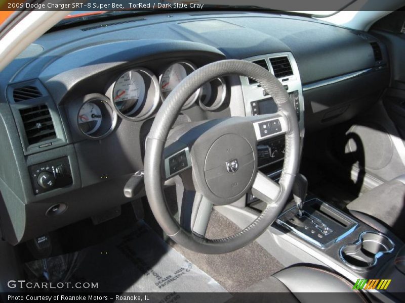 TorRed / Dark Slate Gray 2009 Dodge Charger SRT-8 Super Bee