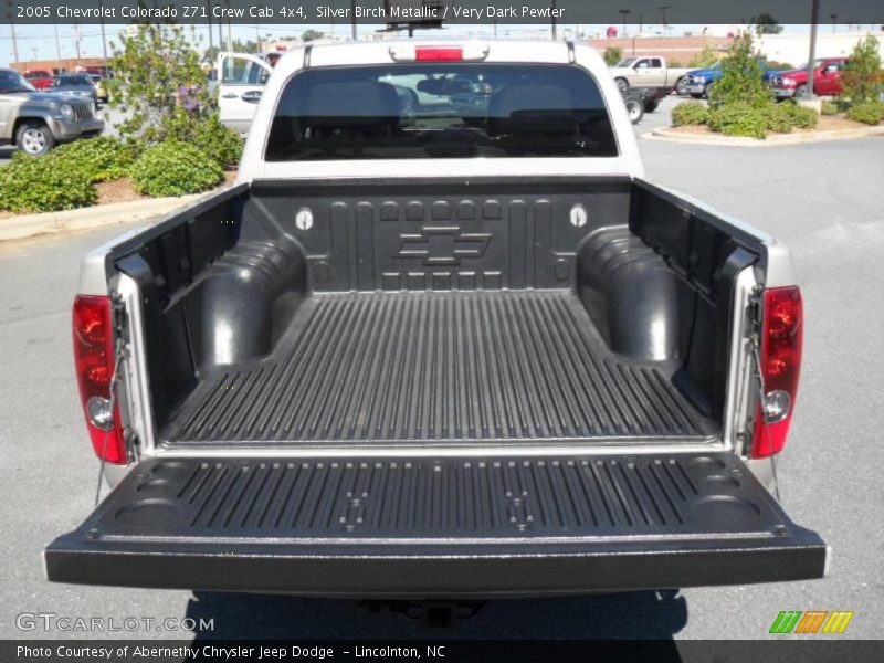 Silver Birch Metallic / Very Dark Pewter 2005 Chevrolet Colorado Z71 Crew Cab 4x4