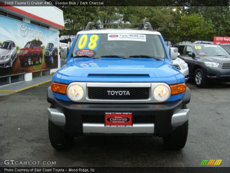 Voodoo Blue / Dark Charcoal 2008 Toyota FJ Cruiser 4WD