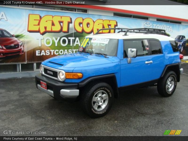 Voodoo Blue / Dark Charcoal 2008 Toyota FJ Cruiser 4WD