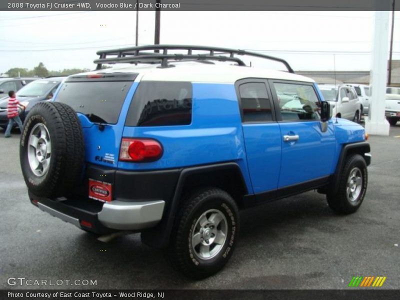 Voodoo Blue / Dark Charcoal 2008 Toyota FJ Cruiser 4WD