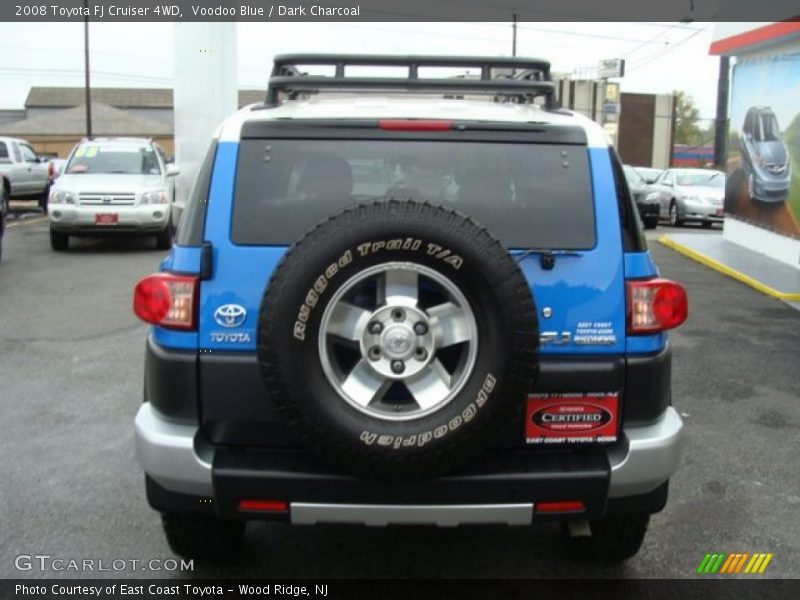 Voodoo Blue / Dark Charcoal 2008 Toyota FJ Cruiser 4WD