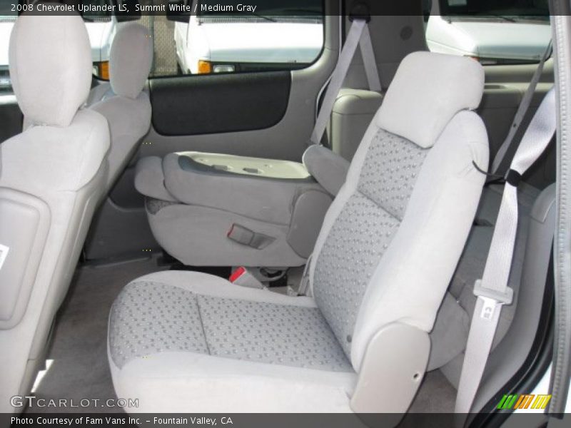 Summit White / Medium Gray 2008 Chevrolet Uplander LS