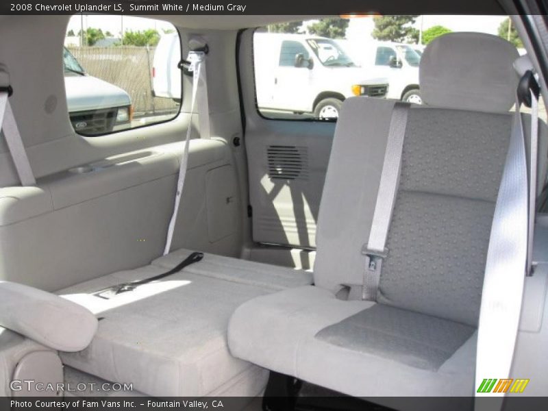 Summit White / Medium Gray 2008 Chevrolet Uplander LS