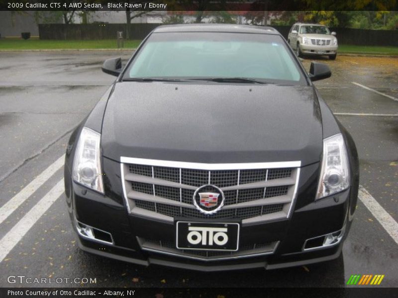 Black Raven / Ebony 2009 Cadillac CTS 4 AWD Sedan