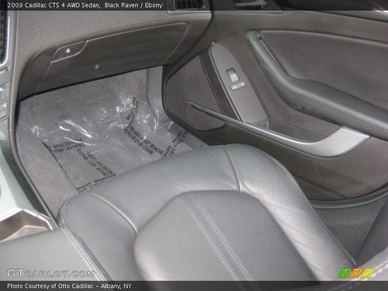 Black Raven / Ebony 2009 Cadillac CTS 4 AWD Sedan