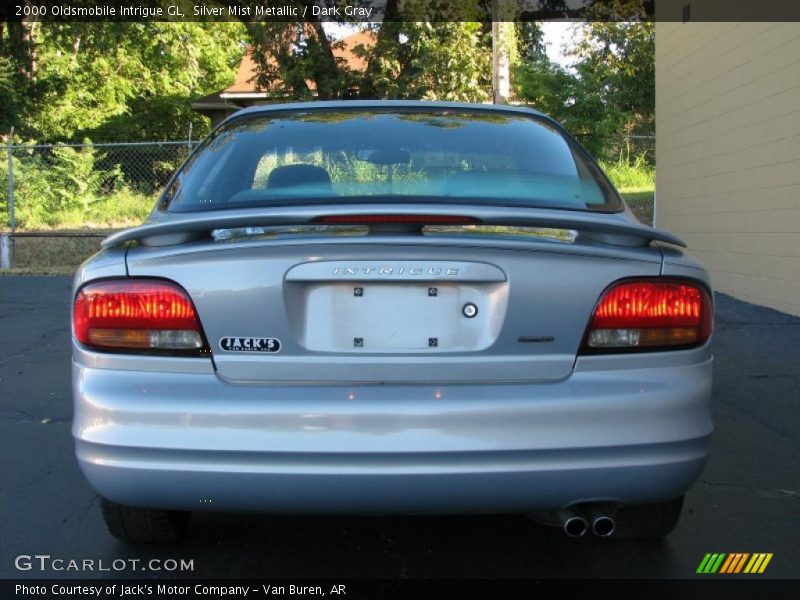 Silver Mist Metallic / Dark Gray 2000 Oldsmobile Intrigue GL