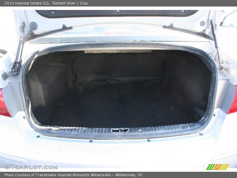 Radiant Silver / Gray 2010 Hyundai Sonata GLS