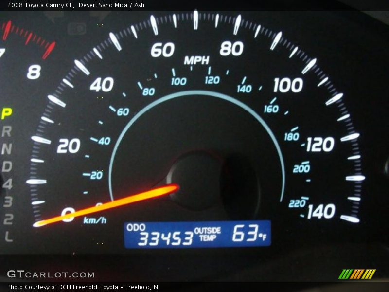 Desert Sand Mica / Ash 2008 Toyota Camry CE
