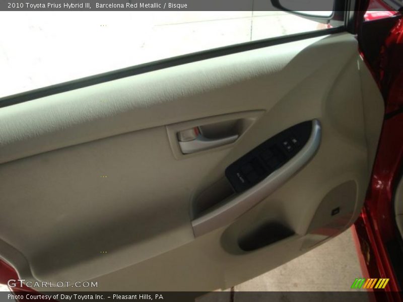 Barcelona Red Metallic / Bisque 2010 Toyota Prius Hybrid III