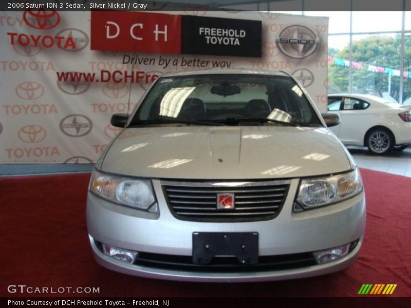 Silver Nickel / Gray 2006 Saturn ION 3 Sedan