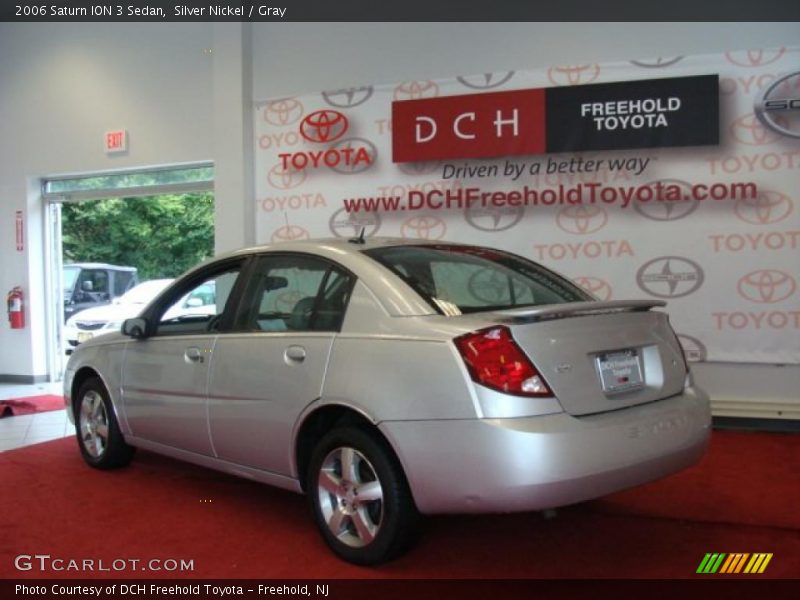 Silver Nickel / Gray 2006 Saturn ION 3 Sedan