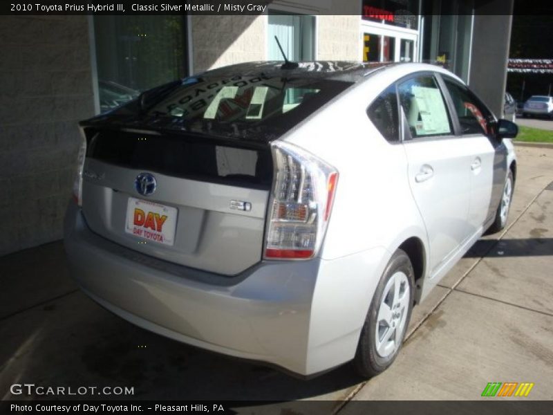 Classic Silver Metallic / Misty Gray 2010 Toyota Prius Hybrid III