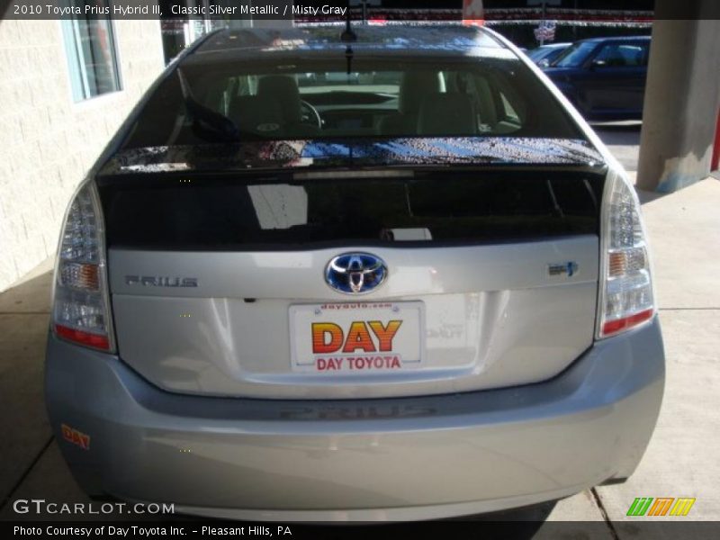 Classic Silver Metallic / Misty Gray 2010 Toyota Prius Hybrid III