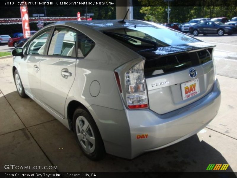Classic Silver Metallic / Misty Gray 2010 Toyota Prius Hybrid III