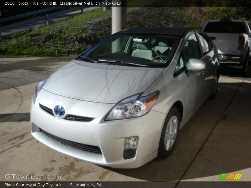 Classic Silver Metallic / Misty Gray 2010 Toyota Prius Hybrid III