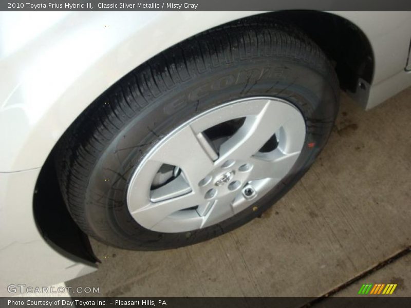 Classic Silver Metallic / Misty Gray 2010 Toyota Prius Hybrid III